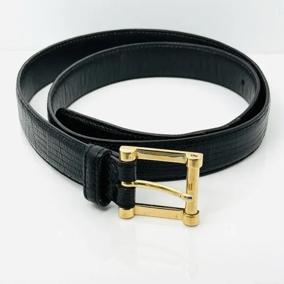 Tiffany & Co. | Accessories | Tiffany Black Lizard Skin  display picture 3